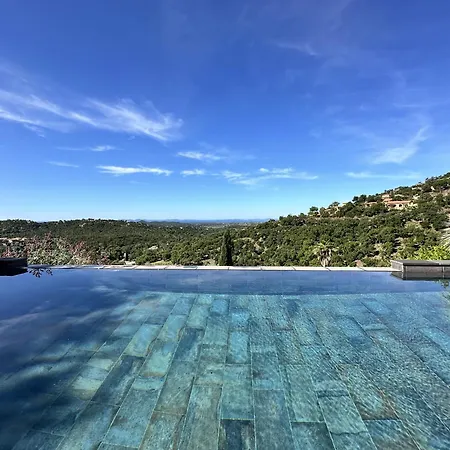 La Vigie, Pour 8 Personnes Avec Piscine Chauffee Et Vue A 拉隆德莱丝莫里斯